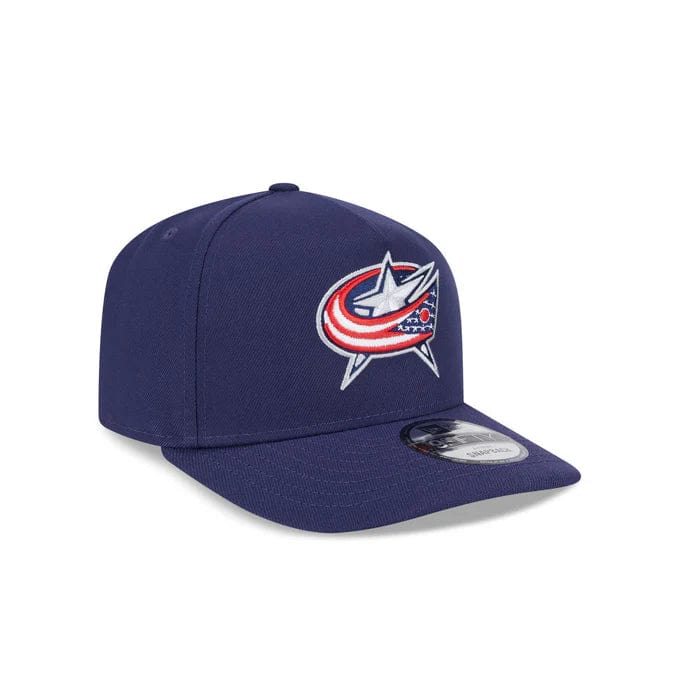 NewEra NHL 9Fifty Team A-Frame Snapback Hat Columbus Blue Jackets