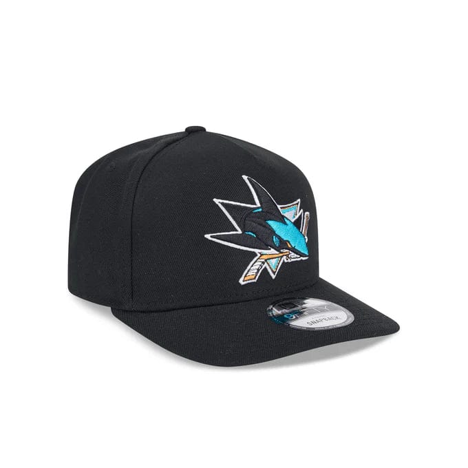 NewEra NHL 9Fifty Team A Frame Snapback Hat San Jose Sharks