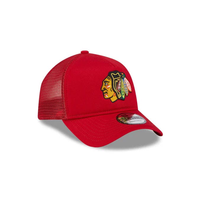 NewEra NHL 9Forty Team Color Snapback Hat - Chicago Blackhawks - TheHockeyShop.com