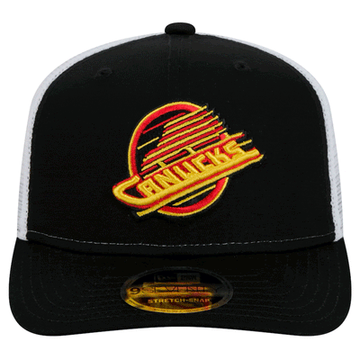 NewEra NHL 9Seventy Team Color Meshback Hat - Vancouver Canucks Skate - TheHockeyShop.com