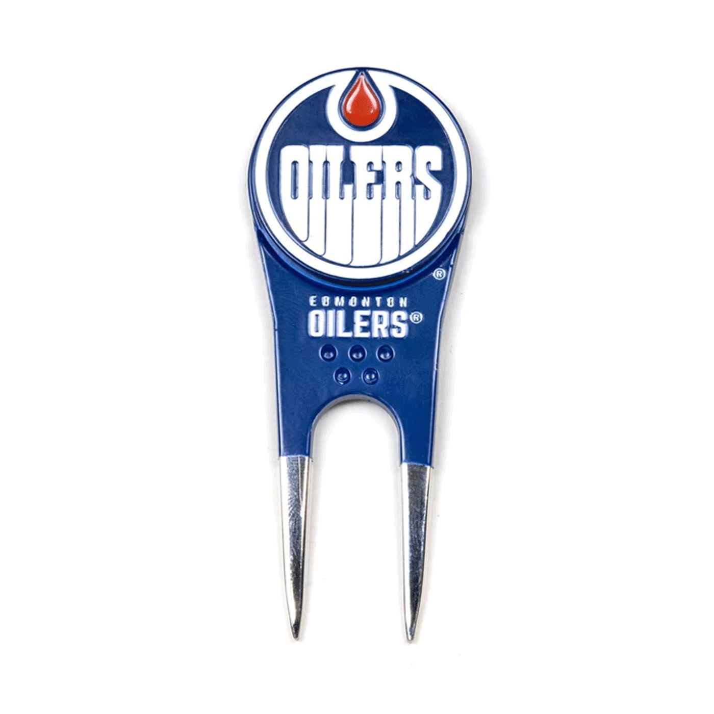NHL Accessories - Golf NHL Edmonton Oilers Golf Divot Tool OS / Blue - TheHockeyShop