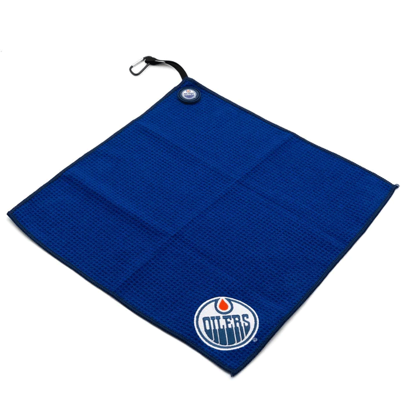 NHL Accessories - Golf NHL Edmonton Oilers Magnetic Microfiber Golf Towel OS / Blue - TheHockeyShop