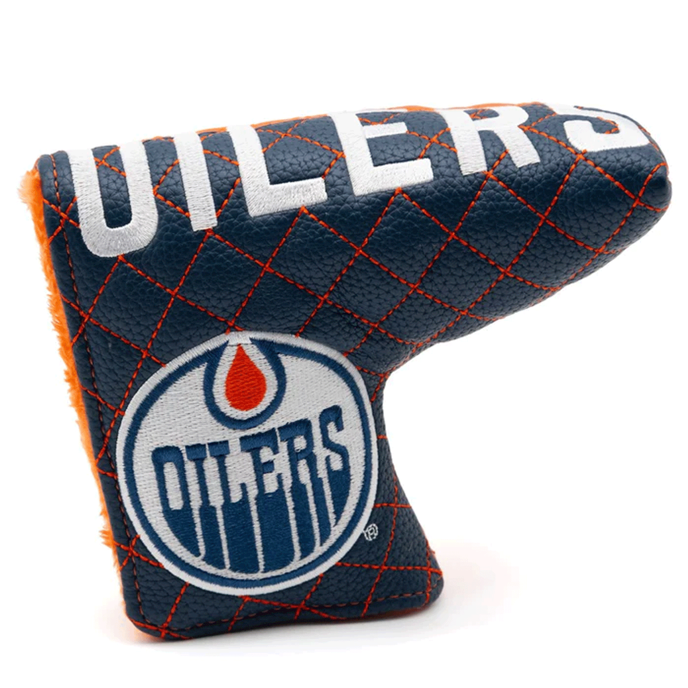 NHL Accessories NHL Edmonton Oilers Quilted Golf Blade Putter Cover OSFM / Navy - TheHockeyShop