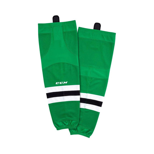 Dallas Stars Home CCM Quicklite 8000 Hockey Socks Green / JR - The Hockey Shop
