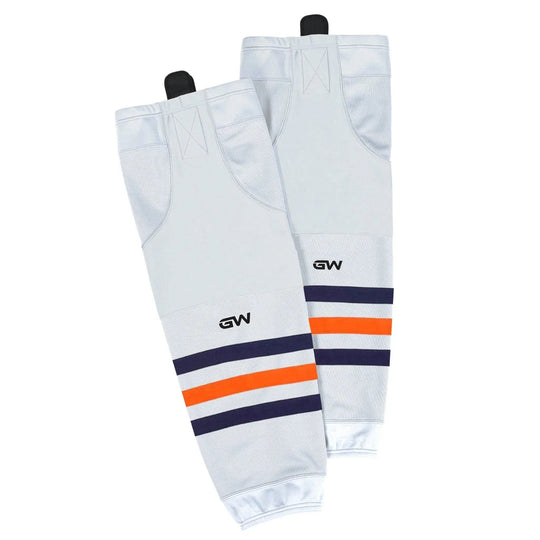 GameWear SK8500 Pro Sock - Edmonton Oilers Away Edmonton Oilers / 30" - The Hockey Shop