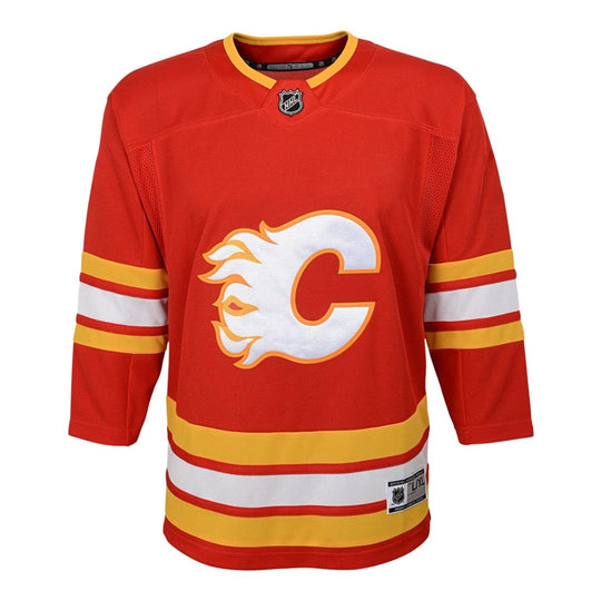 Calgary Flames Home Outer Stuff Replica Toddler Jersey Red / 2-4T - The Hockey Shop