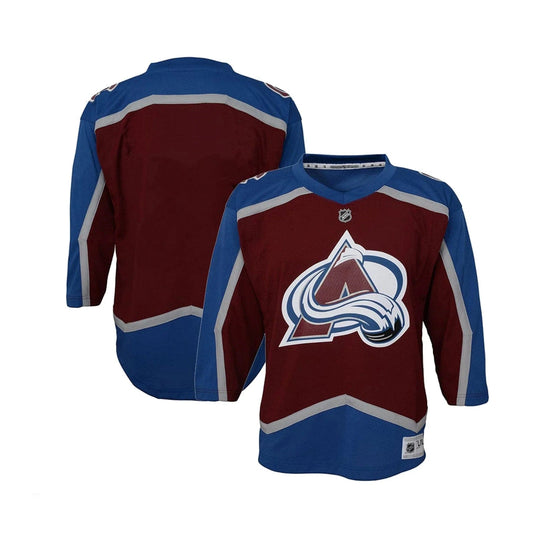 Colorado Avalanche Home Outer Stuff Replica Junior Jersey Burgundy / L/XL - The Hockey Shop