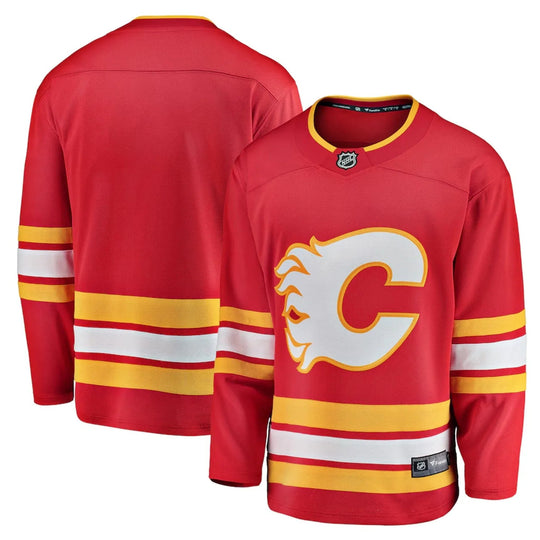 Fanatics Breakaway Senior Home Jersey - Calgary Flames Red / M - The Hockey Shop