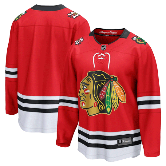 Fanatics Breakaway Senior Home Jersey - Chicago Blackhawks 100th Anniversary S - The Hockey Shop
