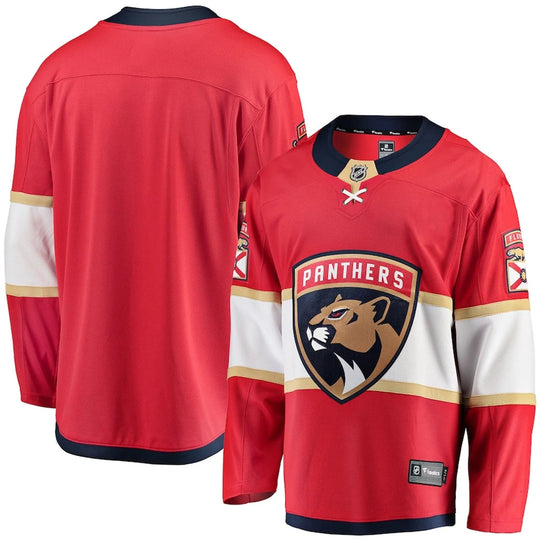 Fanatics Breakaway Senior Home Jersey - Florida Panthers Red / M - The Hockey Shop