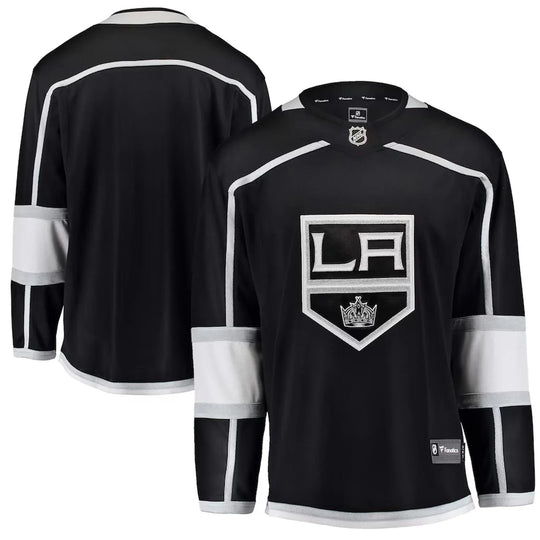 Fanatics Breakaway Senior Home Jersey - Los Angeles Kings Black / S - The Hockey Shop