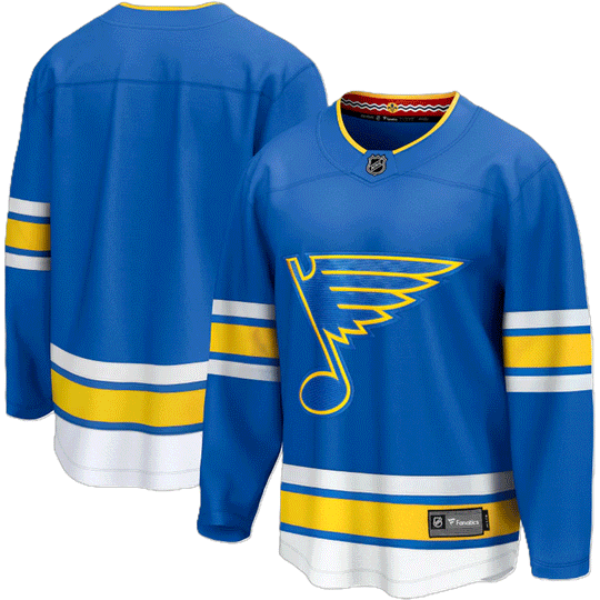 Fanatics Breakaway Senior Home Jersey - St. Louis Blues S - The Hockey Shop