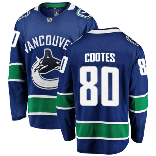 Fanatics Breakaway Senior Home Jersey - Vancouver Canucks - Braeden Cootes S - The Hockey Shop