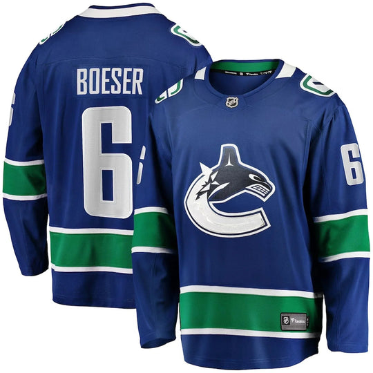 Fanatics Breakaway Senior Home Jersey - Vancouver Canucks Brock Boeser Brock Boeser / XL - The Hockey Shop