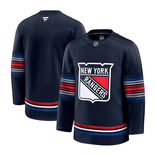 Fanatics Premium Senior Alternate Jersey - New York Rangers 54 (XL) / Navy - The Hockey Shop