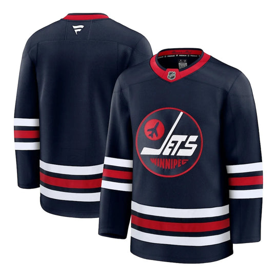 Fanatics Premium Senior Alternate Jersey - Winnipeg Jets 44 (XS) / Navy - The Hockey Shop