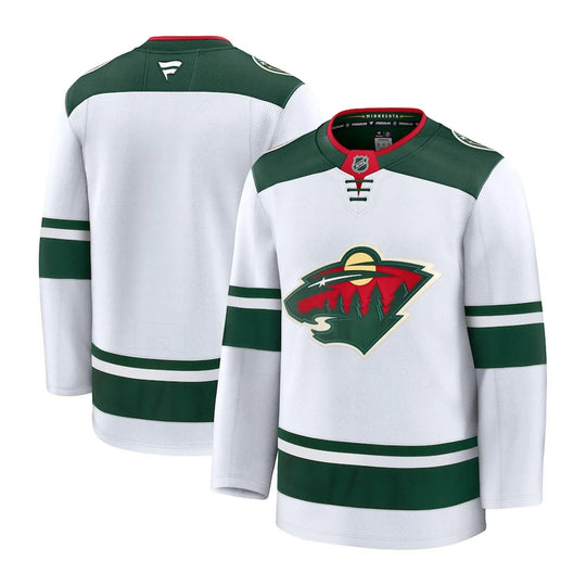 Fanatics Premium Senior Away Jersey - Minnesota Wild 50 (M) / White - The Hockey Shop