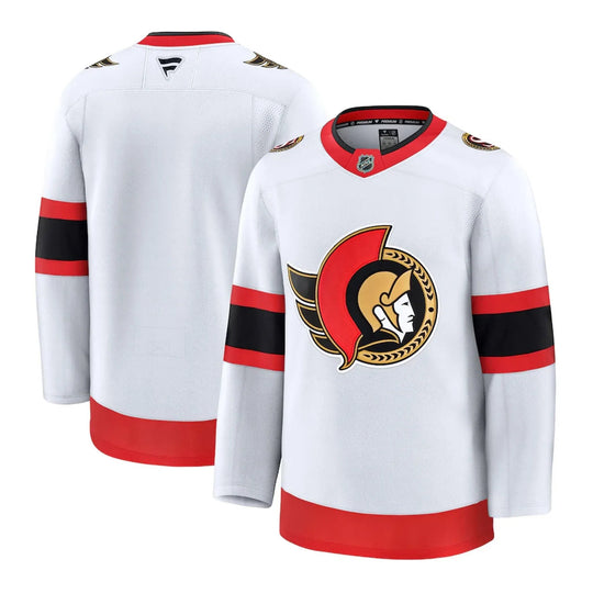Fanatics Premium Senior Away Jersey - Ottawa Senators 50 (M) / White - The Hockey Shop