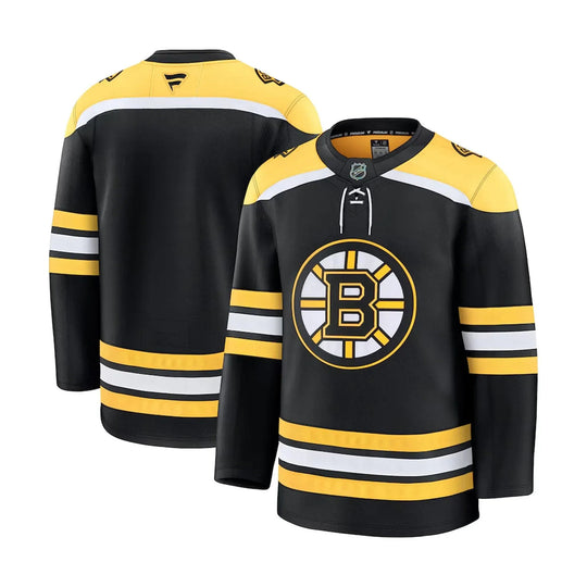 Fanatics Premium Senior Home Jersey - Boston Bruins (2024) 46 (S) / Black - The Hockey Shop