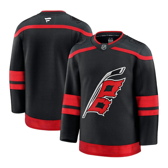 Fanatics Premium Senior Home Jersey - Carolina Hurricanes 50 (M) / Black - The Hockey Shop