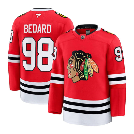 Fanatics Premium Senior Home Jersey - Chicago Blackhawks Connor Bedard 46 (S) / Chicago Blackhawks - The Hockey Shop