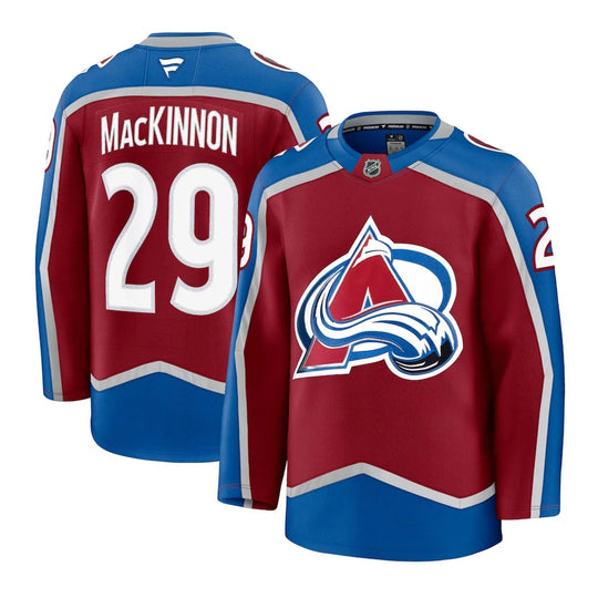 Fanatics Premium Senior Home Jersey - Colorado Avalanche Nathan MacKinnon 50 (M) / Burgundy - The Hockey Shop