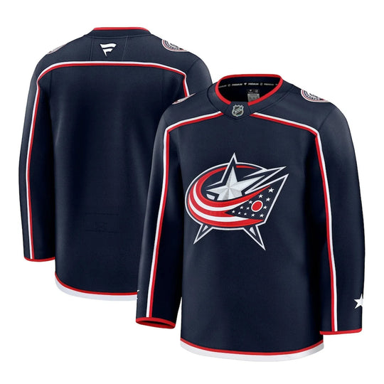 Fanatics Premium Senior Home Jersey - Columbus Blue Jackets 50 (M) / Navy - The Hockey Shop