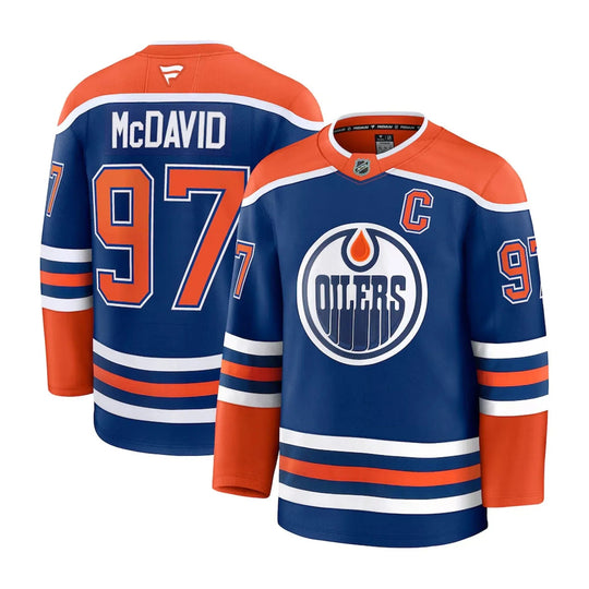 Fanatics Premium Senior Home Jersey - Edmonton Oilers Connor McDavid 46 (S) / Edmonton Oilers - The Hockey Shop