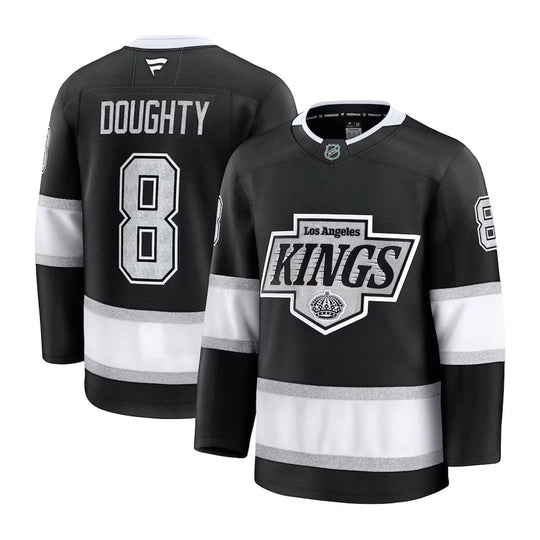 Fanatics Premium Senior Home Jersey - Los Angeles Kings Drew Doughty 52 (L) / Black - The Hockey Shop