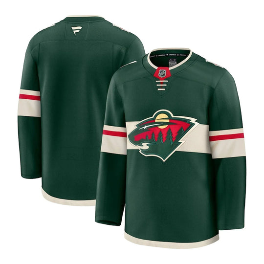 Fanatics Premium Senior Home Jersey - Minnesota Wild 52 (L) / Green - The Hockey Shop