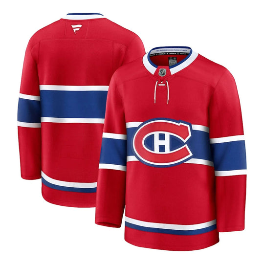 Fanatics Premium Senior Home Jersey - Montreal Canadiens 46 (S) / Red - The Hockey Shop