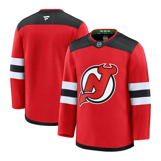 Fanatics Premium Senior Home Jersey - New Jersey Devils 50 (M) / Red - The Hockey Shop