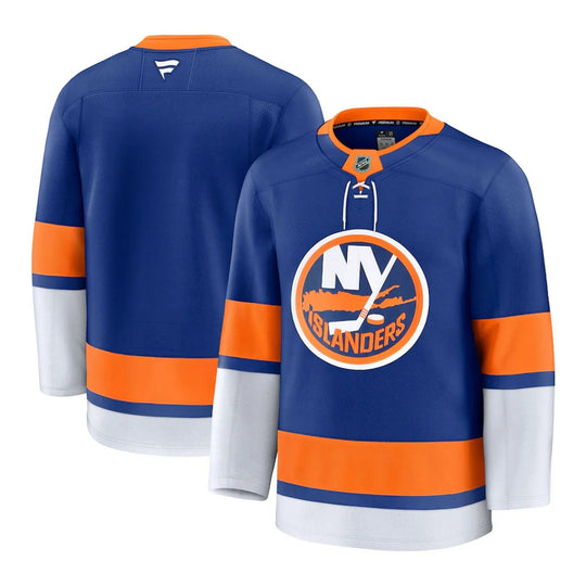 Fanatics Premium Senior Home Jersey - New York Islanders 50 (M) / Blue - The Hockey Shop
