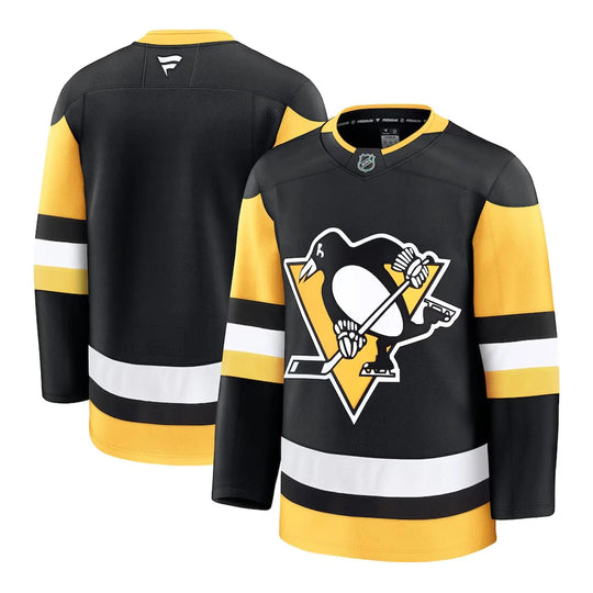 Fanatics Premium Senior Home Jersey - Pittsburgh Penguins 52 (L) / Black - The Hockey Shop