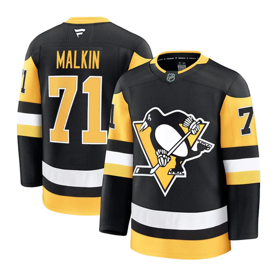 Fanatics Premium Senior Home Jersey - Pittsburgh Penguins Evgeni Malkin 50 (M) / Black - The Hockey Shop