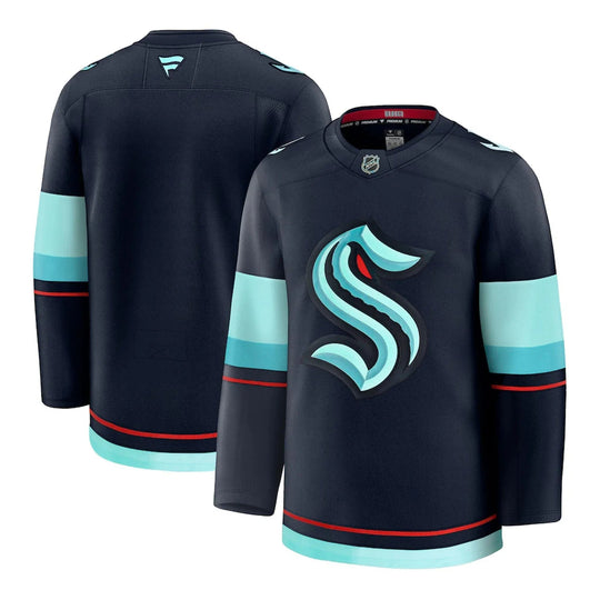 Fanatics Premium Senior Home Jersey - Seattle Kraken 54 (XL) / Navy - The Hockey Shop