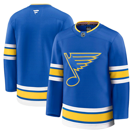 Fanatics Premium Senior Home Jersey - St. Louis Blues 46 (S) - The Hockey Shop