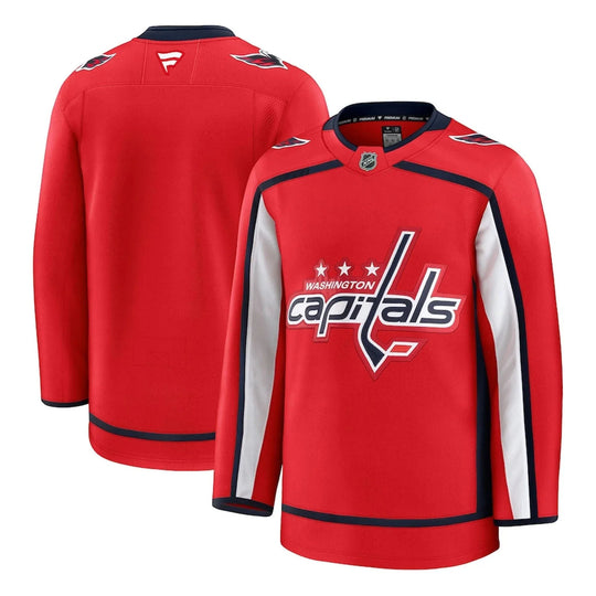 Fanatics Premium Senior Home Jersey - Washington Capitals 46 (S) / Red - The Hockey Shop
