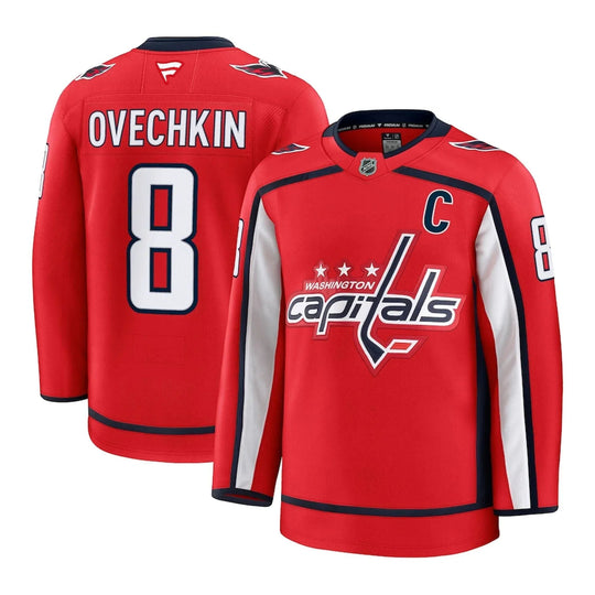 Fanatics Premium Senior Home Jersey - Washington Capitals Alex Ovechkin 54 (XL) / Red - The Hockey Shop