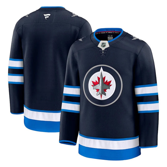 Fanatics Premium Senior Home Jersey - Winnipeg Jets 50 (M) / Navy - The Hockey Shop