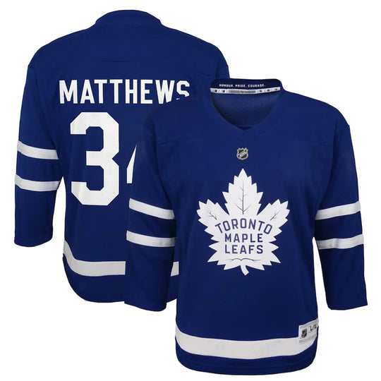 Outer Stuff Premier Infant Jersey - Toronto Maple Leafs Auston Matthews Royal / 18M - The Hockey Shop