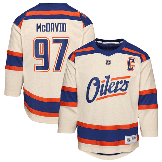 Outer Stuff Premier Infant Third Jersey - Edmonton Oilers Connor McDavid 18M - The Hockey Shop