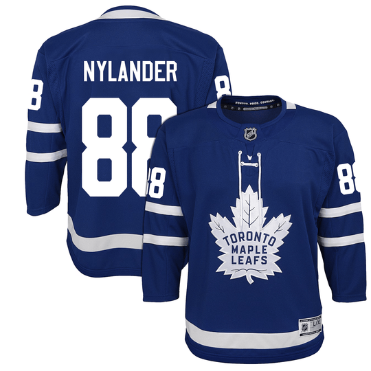 Outer Stuff Premier Junior Home Jersey - Toronto Maple Leafs William Nylander Royal / L/XL - The Hockey Shop