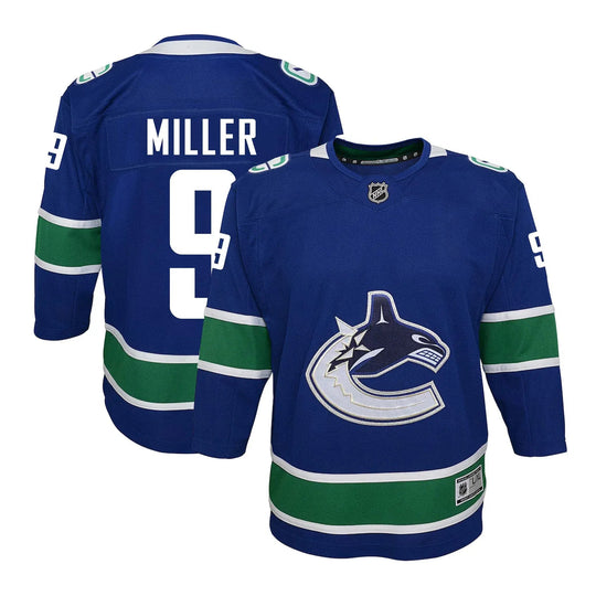 Outer Stuff Premier Junior Home Jersey - Vancouver Canucks JT Miller Royal / L/XL - The Hockey Shop