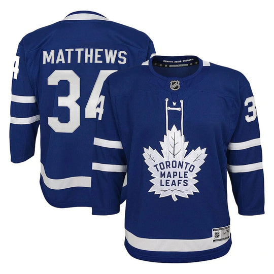 Outer Stuff Premier Toddler Home Jersey - Toronto Maple Leafs Auston Mathews Royal / 2-4T - The Hockey Shop