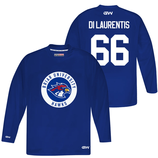 Off Campus Senior Hockey Practice Jersey - Briar University - Dean Di Laurentis 2XL - The Hockey Shop