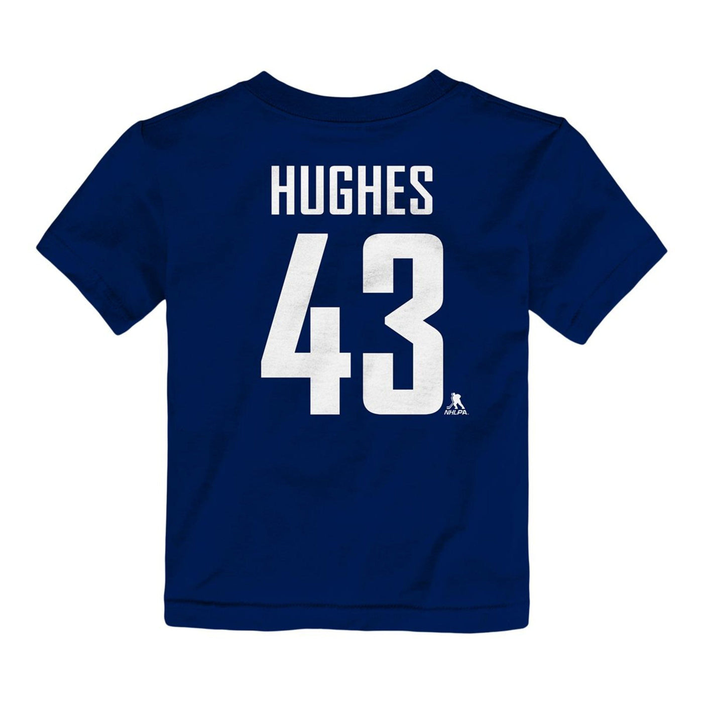 Outer Stuff N&N Primary Logo Youth Shortsleeve Shirt - Vancouver Canucks Quinn Hughes - TheHockeyShop.com