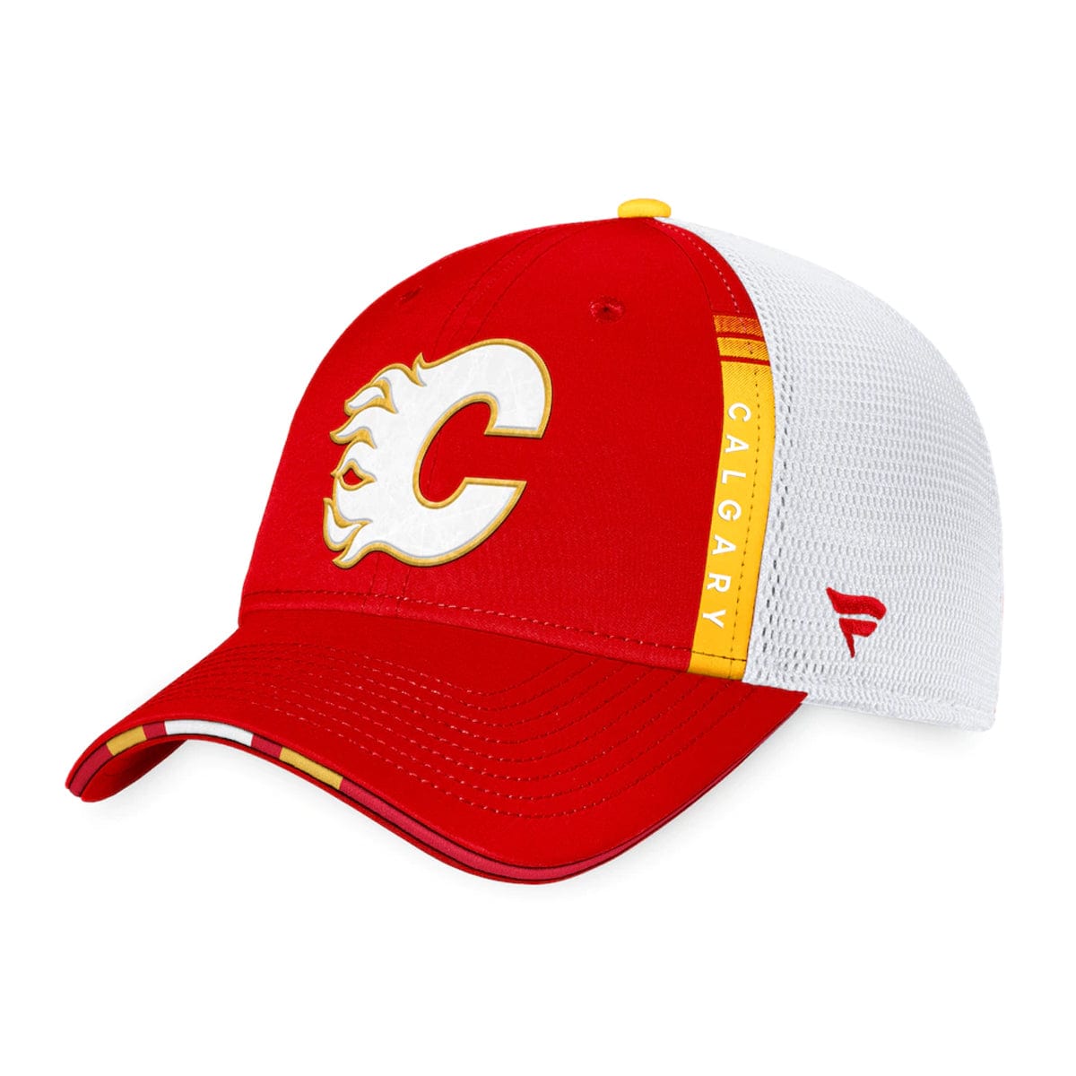 Calgary Flames Outer Stuff NHL Locker Room Snapback Youth Hat - The Hockey Shop Source For Sports