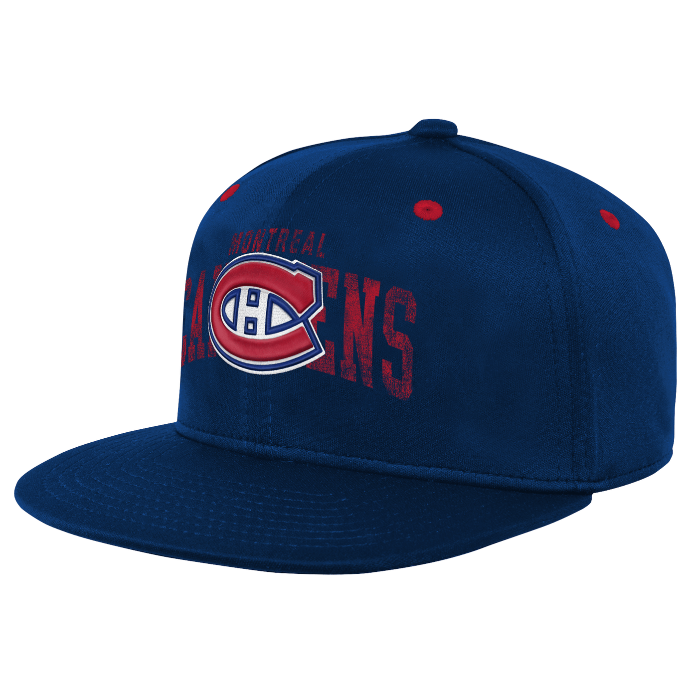 Montreal Canadiens Outer Stuff NHL Lifestyle Printed Flatbrim Adjustab