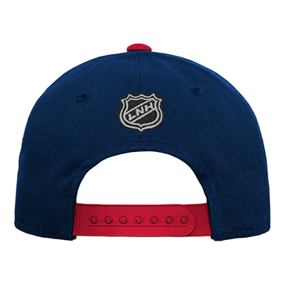 Montreal Canadiens - OuterStuff NHL Precurve Youth Adjustable Hat - TheHockeyShop.com